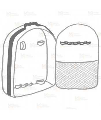 Mochila de primeros auxilios Blitz de Spencer (12 lit)
