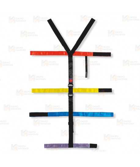 Araña de inmovilización T-Straps para tableros espinales Spencer
