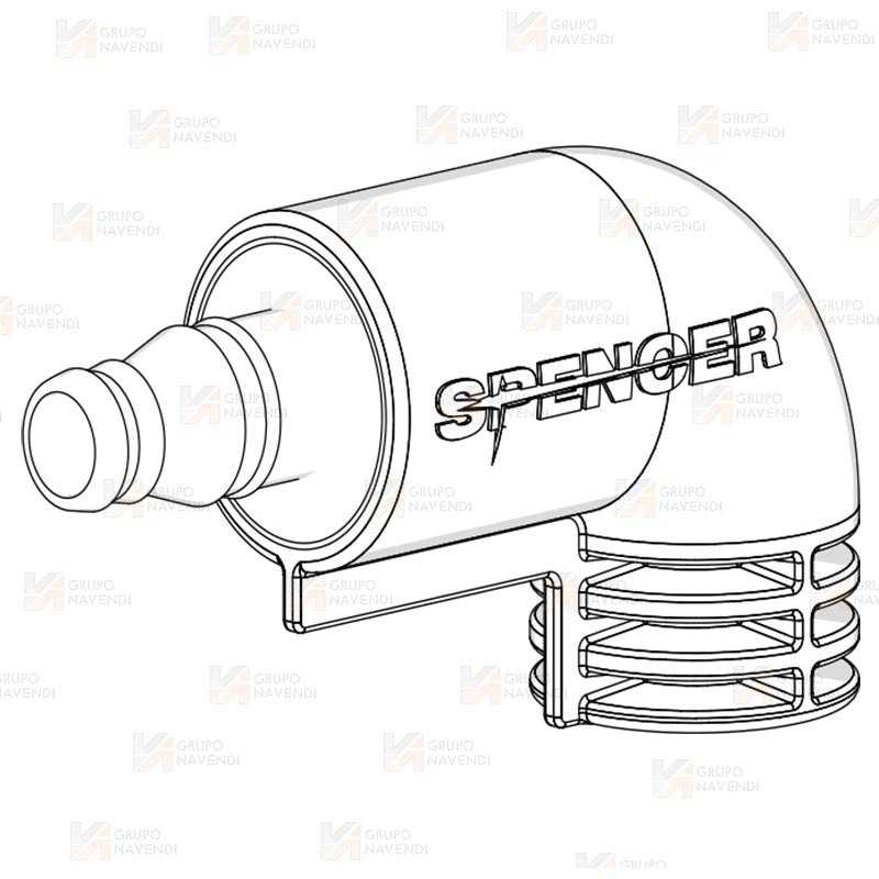 Filtro antibacteriano para Ambujet de Spencer