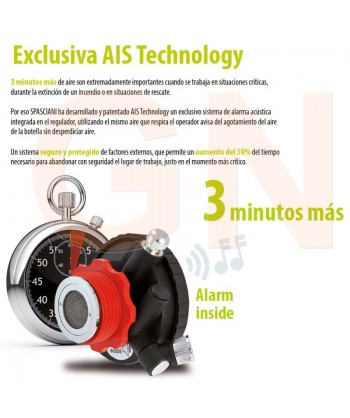 Equipo ERA para Bomberos con máscara TR82