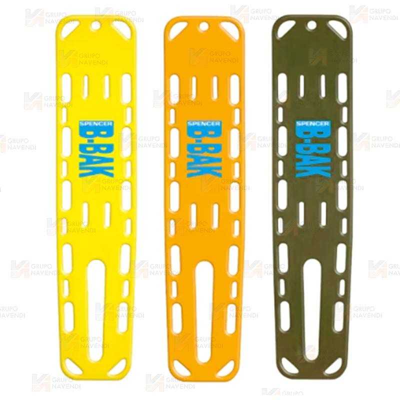 Tablero espinal B-Bak Pin Max con pernos de Spencer (454 kg)