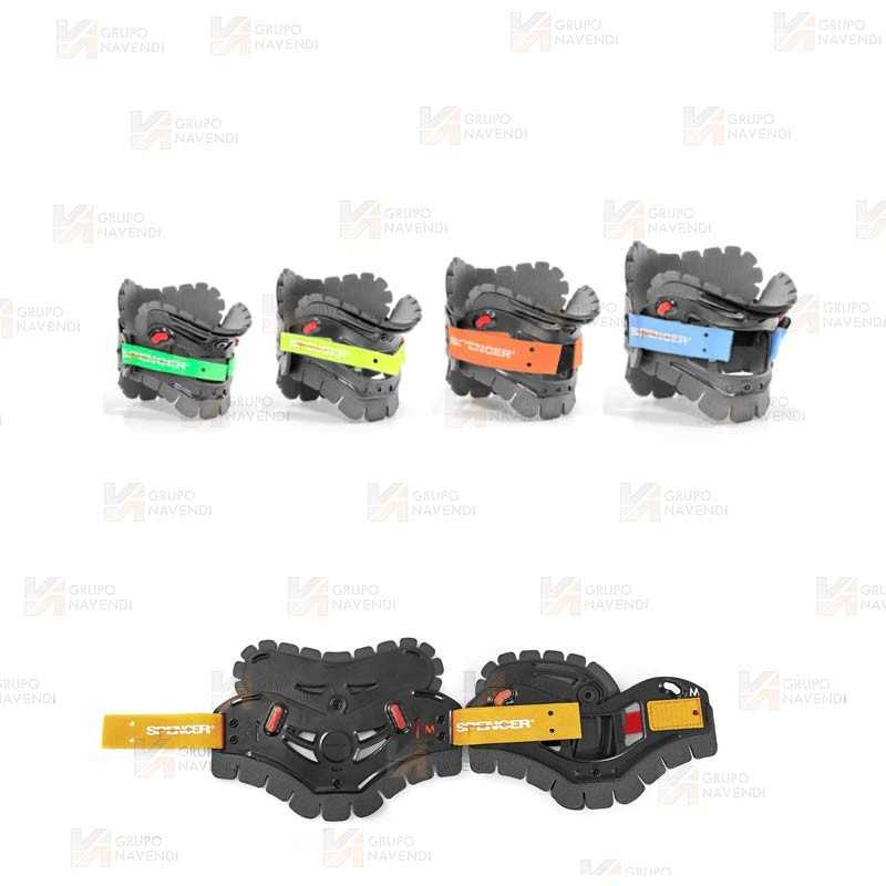 Kit con 4 collarines cervicales (XS, S, M, L) Spectar Foam de Spencer