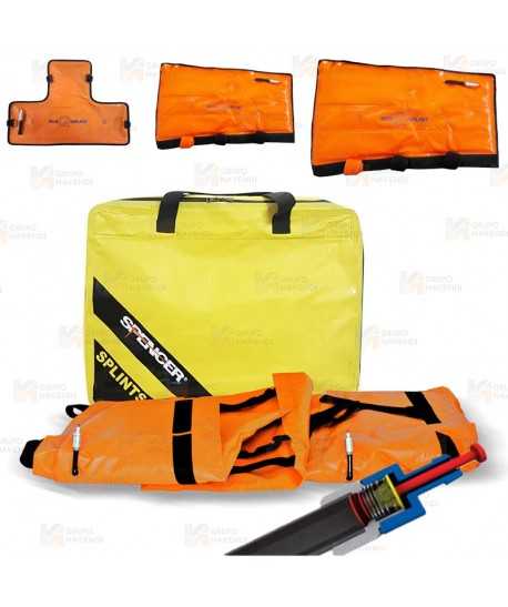 Kit de férulas de vacío con bomba y bolsa Res-Q-Splint-Plus de Spencer