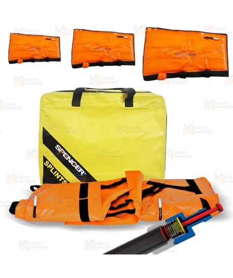 Kit de férulas de vacío con bomba y bolsa Res-Q-Splint-Plus de Spencer