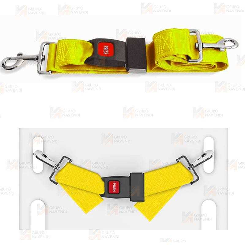 Cinturón de dos piezas metálico con mosquetón STX 494 de Spencer