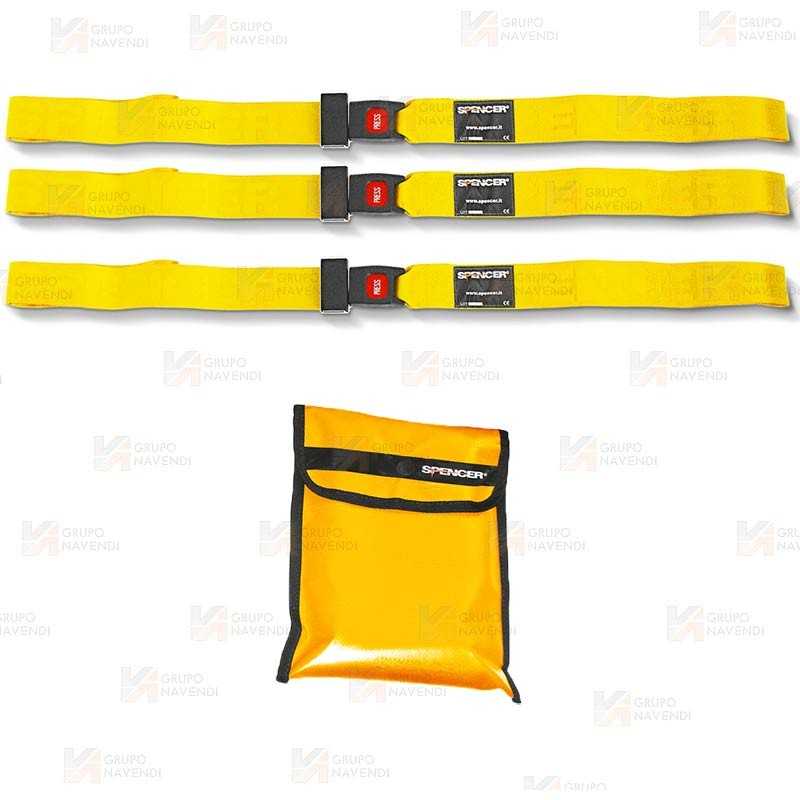 Kit con tres cinturones de dos piezas STX 598 de Spencer