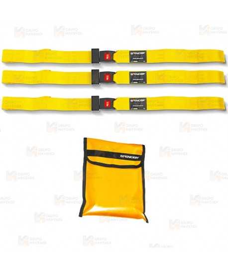 Kit con tres cinturones de dos piezas STX 598 de Spencer
