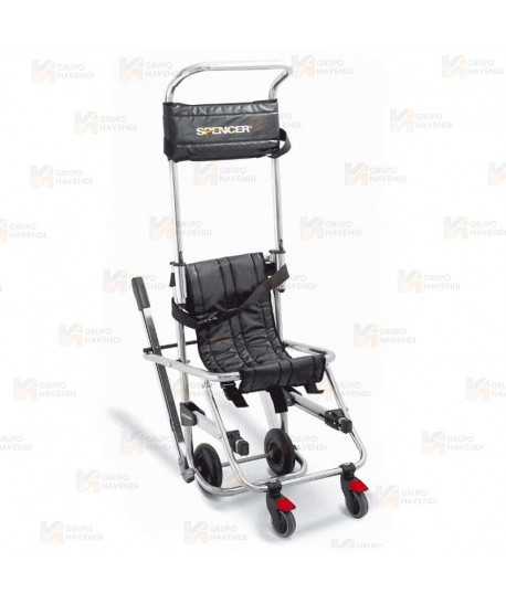 Silla de evacuación ultraligera Skid E de Spencer