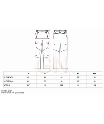 Pantalón sport multibolsillos de viscosa con refuerzos