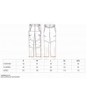 Pantalón sport multibolsillos de viscosa con refuerzos