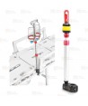 Porta suero plegable Track 4-28 para camillas de Spencer