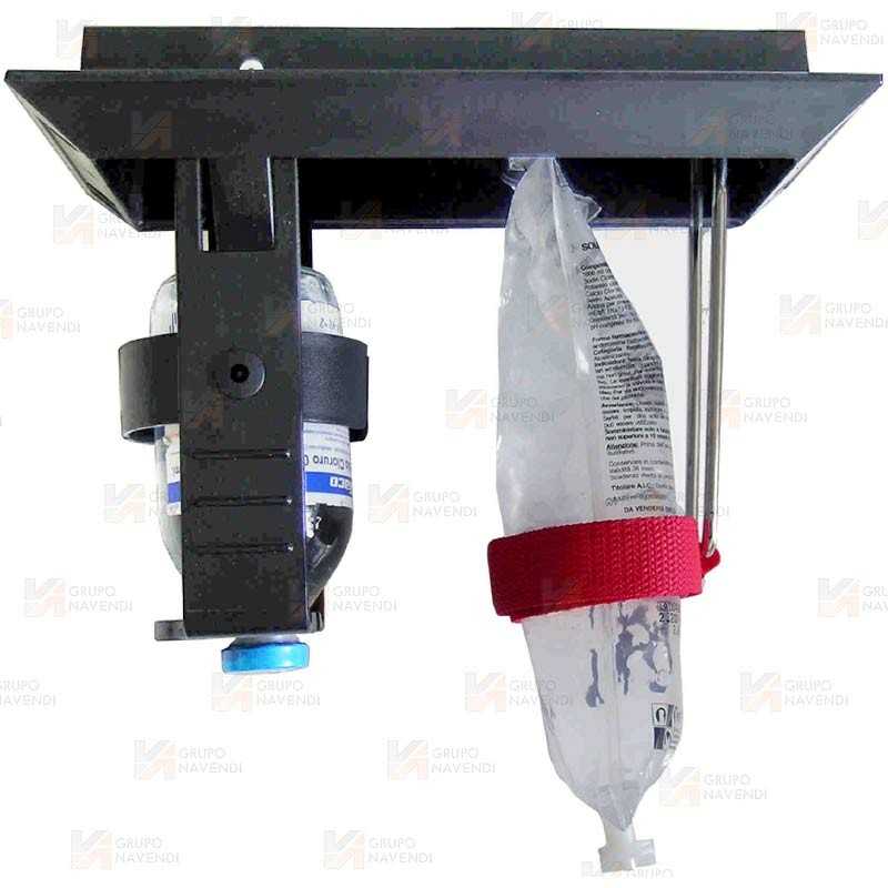 Porta sueros para ambulancias Track 6 Twin de Spencer