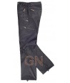 Pantalón sport multibolsillos de viscosa con refuerzos