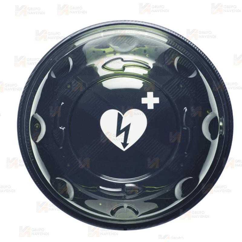 Vitrina Rotaid Solid Plus con alarma para desfibriladores en interiores