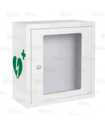 Vitrina metálica sin alarma Basic para desfibriladores