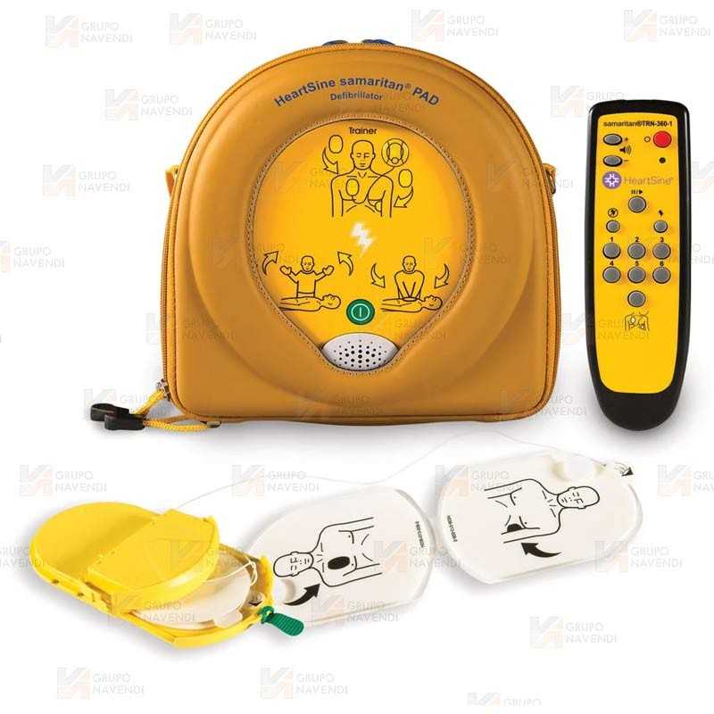 Desfibrilador de entrenamiento Samaritan 360P con mando a distancia