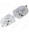 PAK de electrodos de entrenamiento para desfibriladores Samaritan