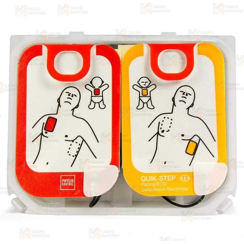 Electrodos para desfibrilador CR2