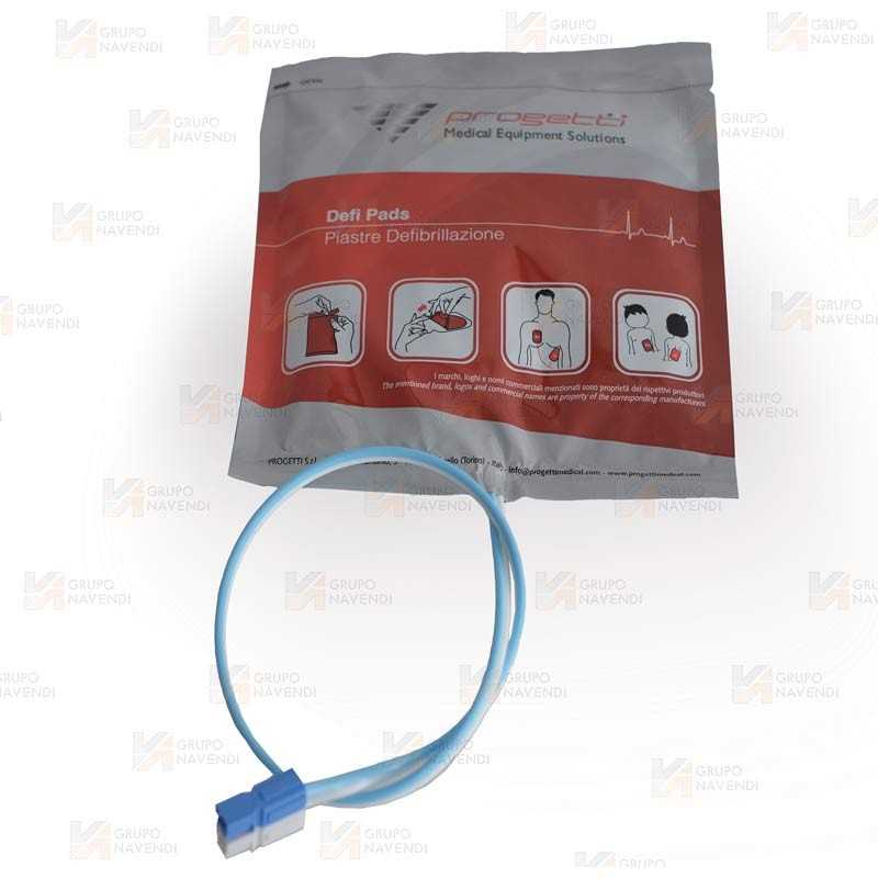 Electrodos adultos para desfibriladores para Rescue Life 7 y Rescue Sam