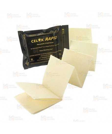 Venda hemostática CELOX RAPID para el control hemorrágico (7,6 cm x 1,5 m)