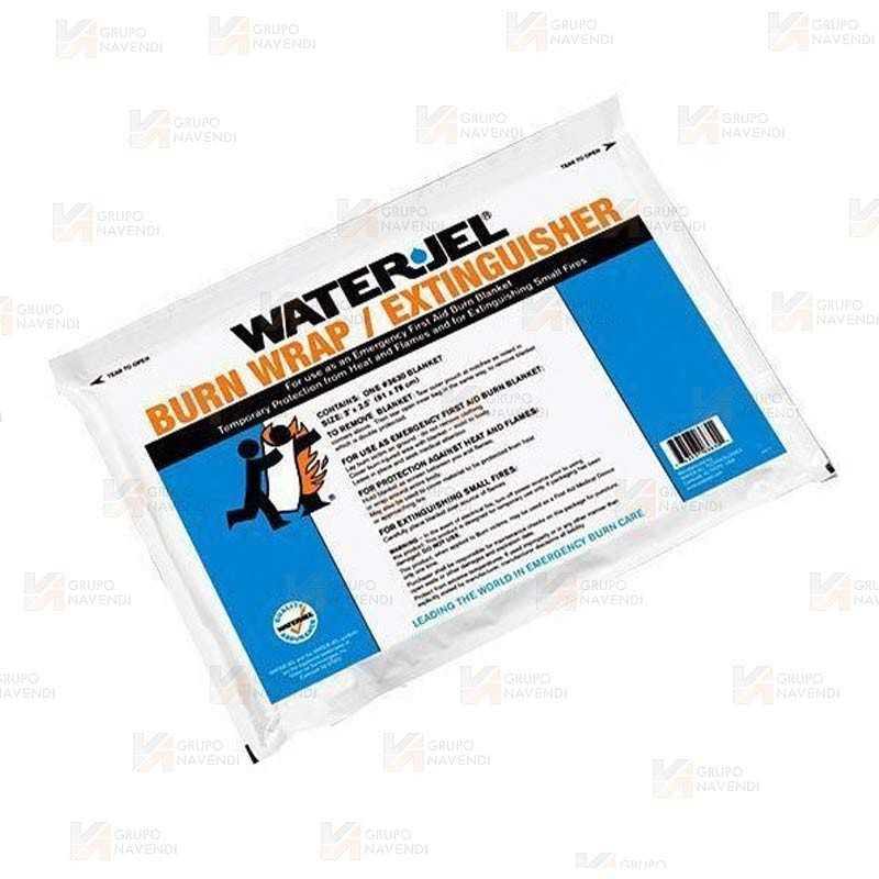 Manta WaterJel de 91 x 76 cm para quemaduras