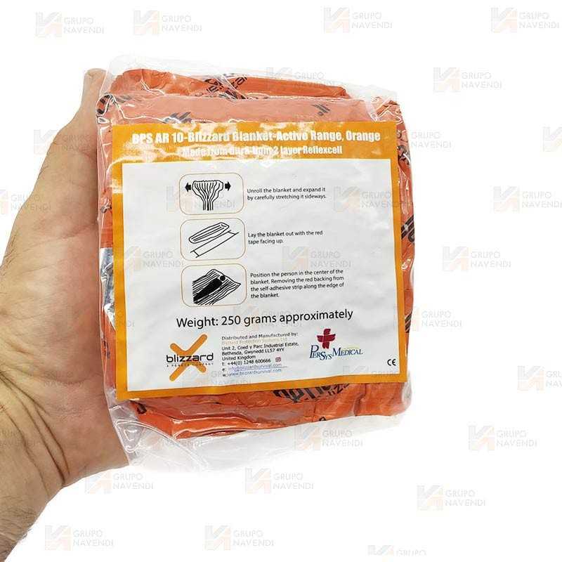 Manta para la prevención de la hipotermia Blizzard EMS
