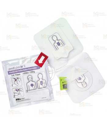 Electrodos pediátricos para desfibriladores Zoll AED Plus