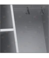 Taquilla metálica de una puerta para bomberos