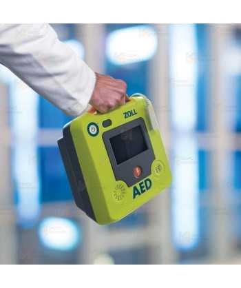 Desfibrilador profesional automático AED 3 con electrodos CPR Uni‐padz