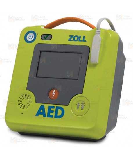 Desfibrilador profesional semiautomático AED 3 con electrodos CPR Uni‐padz