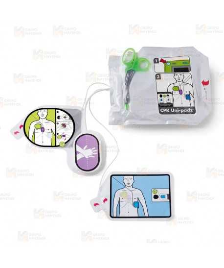 Electrodos CPR Uni‐padz para desfibriladores AED 3 y AED 3 BLS