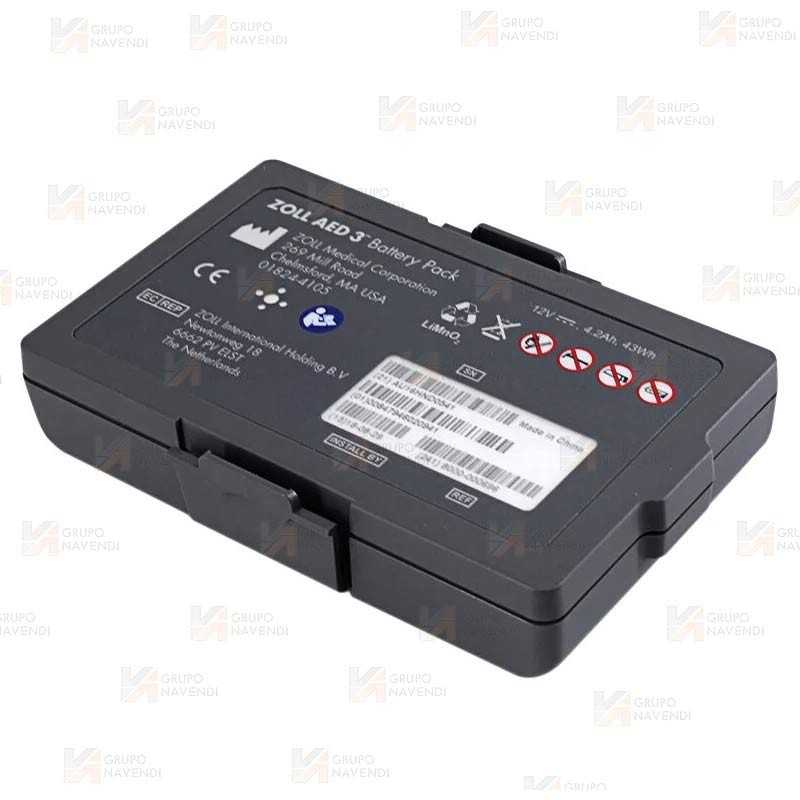 Pack de batería no recargable para desfibriladores AED 3 y AED 3 BLS