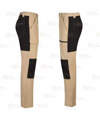 Pantalón elástico trekking stretch multibolsillos