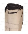 Pantalón Stretch elástico de algodón con refuerzos