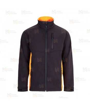 Chaqueta unisex, bicolor de softshell