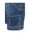 Bermudas vaqueras multibolsillos con tejido elástico muy resistente