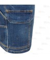 Bermudas vaqueras multibolsillos con tejido elástico muy resistente
