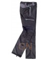 Pantalón sport multibolsillos de viscosa con refuerzos