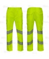 Pantalón alta visibilidad clase 2 elástico y con cintas segmentadas