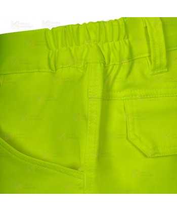 Pantalón alta visibilidad clase 2 elástico y con cintas segmentadas