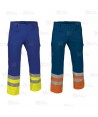 Pantalón económico bicolor de alta visibilidad