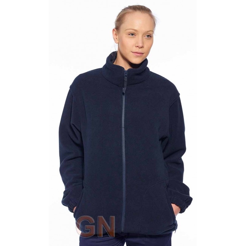 Chaqueta polar muy gruesa tiene un forro para mujer