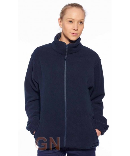 Chaqueta polar muy gruesa tiene un forro para mujer