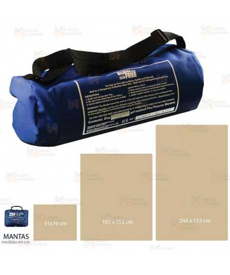 Manta BurnFree para quemaduras de 91 x 76 cm