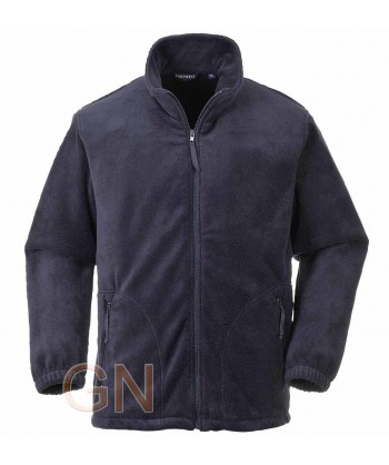 Chaqueta polar unisex muy gruesa color   marino