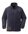 Chaqueta polar unisex muy gruesa color   marino
