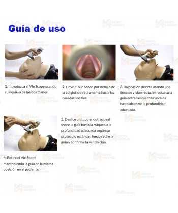 Laringoscopio con visor directo Vie Scope