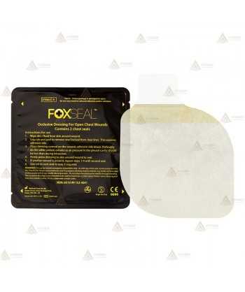 Apósito oclusivo para heridas abiertas de tórax FoxSeal (2 unid.)