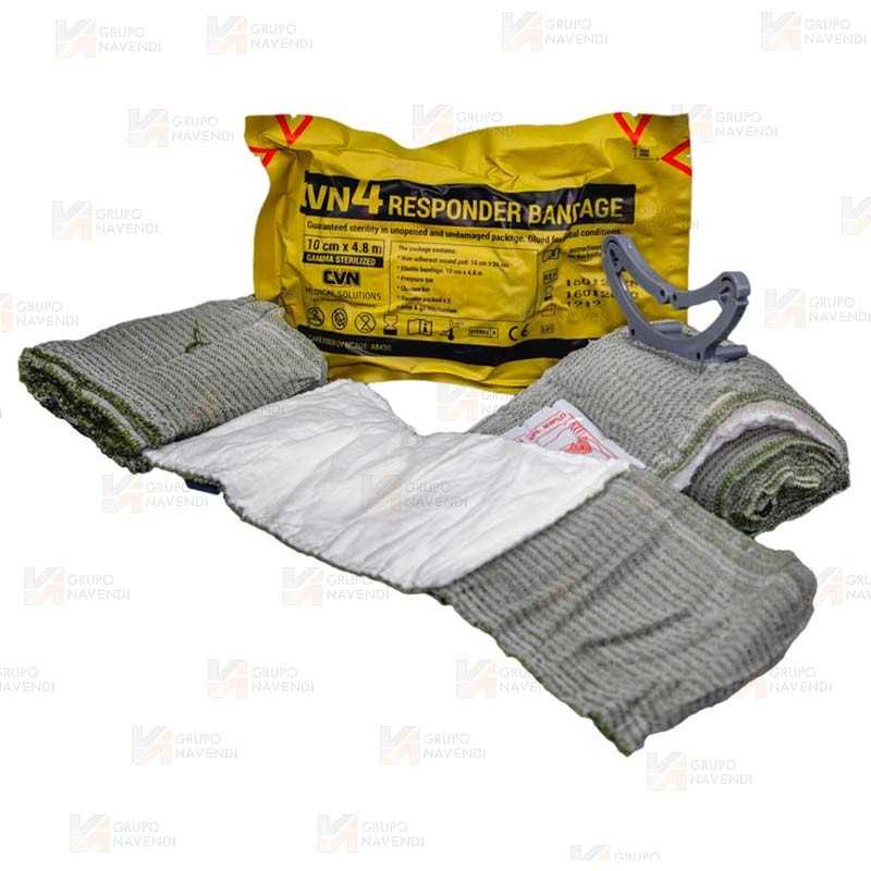 Vendaje multifuncional de emergencia CVN4 de 10 cm