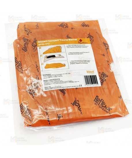Manta de supervivencia medio cuerpo Blizzar de 2 capas
